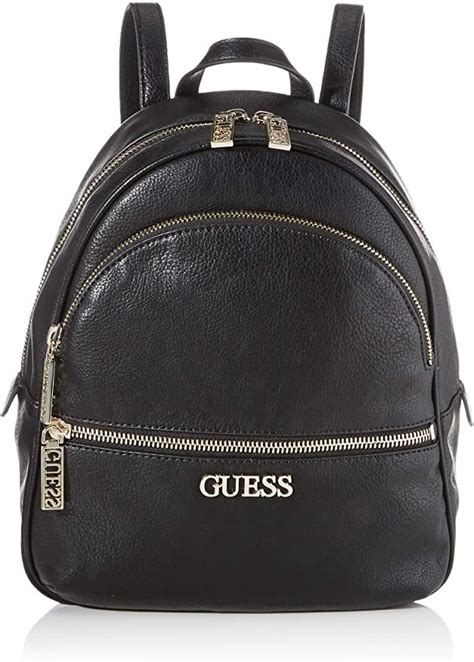 mochila guess negra mujer